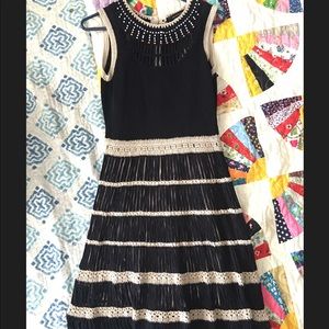 Hand woven dress. Like new.